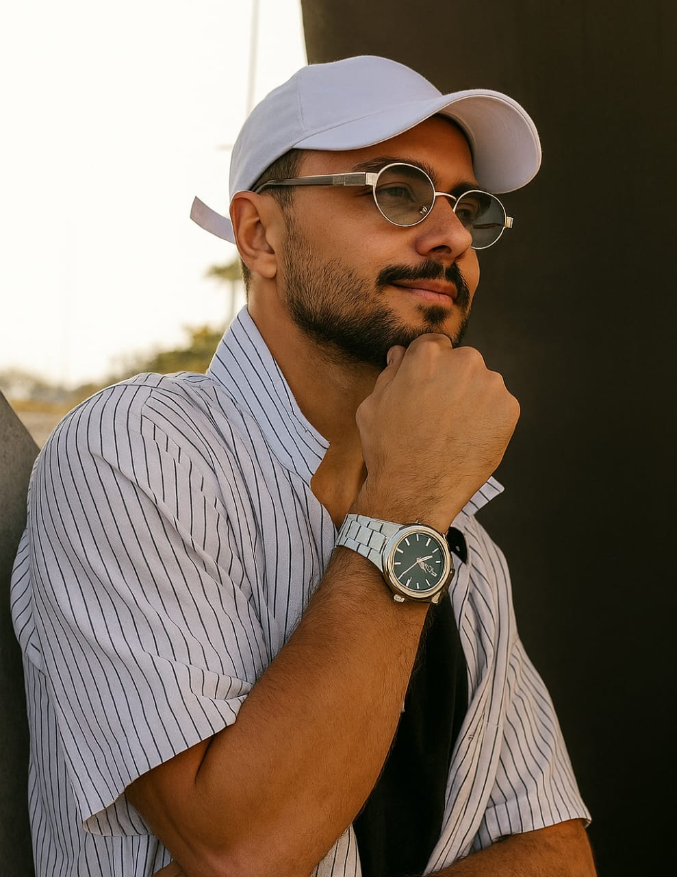 Luxury Stainless Steel Watch